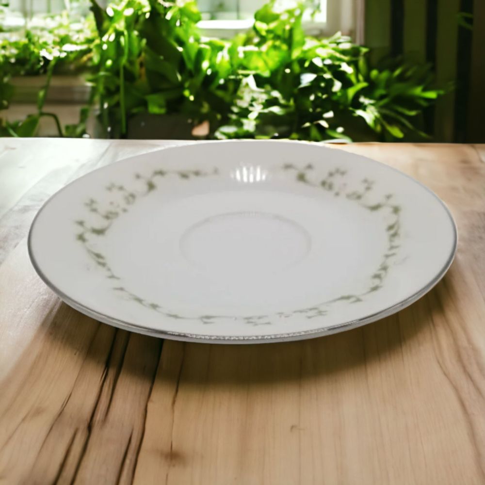 Sheffield Fine China Japan Elegance Pattern 502 B Saucer Vintage Vines
